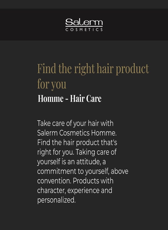 SALERM - Shampoo for Oily Hair - Homme Controle Gras Shampoo - 250 ml - Cleans Hair - Mantain a Clean and Balanced Look - Lightweight Refreshing Formula - Image 5