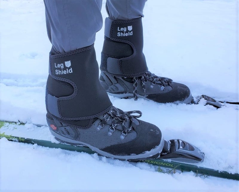 Leg Shield Low Gaiters - Hook & Loop Design for Easy On/Off - Neoprene Leg Gaiters for Hiking, Cross Country Skiing, Yard Work - Comfortable, Snug Fit (Pair) - Image 4