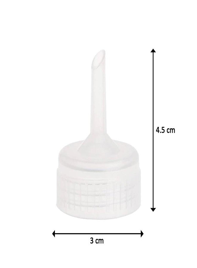 ISTORE Brine Shrimp Artemia Hatchery Bottle Adapters Handy Bottle Cap Water Injector Cap Used in Bottle for Types of Pouring Purposes ETC 10 pcs - Image 3