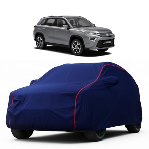 MADAFIYA Heavy-Duty Car Cover for Compatible with Toyota Urban Cruiser Hyryder (2023 to 2025 All Models) Deluxe Car Protection Cover – Waterproof & UV-Resistant All-Season Exterior Protection - Image 1