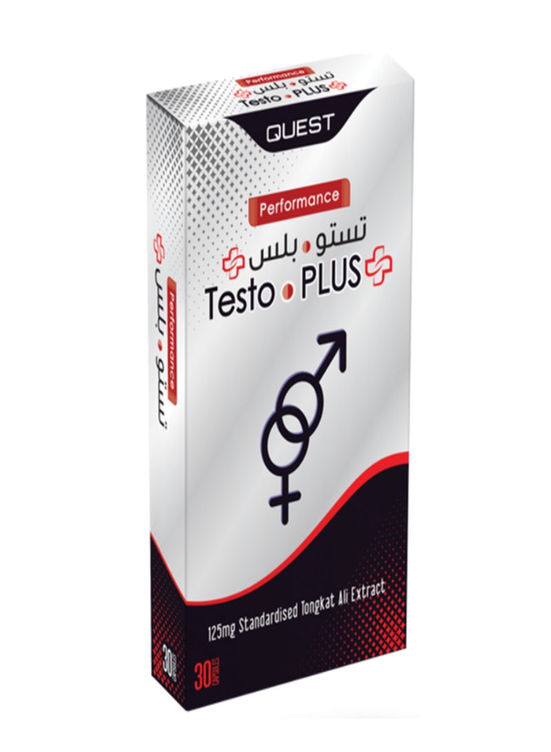 Quest Testo Plus Capsules 30S