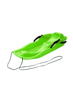 BLOOMING TIME Adaptive Outdoor Adventure Green Plastic Skiing Board for Snow Grass and Sand  - Image 1