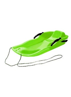 BLOOMING TIME Adaptive Outdoor Adventure Green Plastic Skiing Board for Snow Grass and Sand  - Image 2