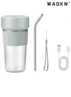 Portable Blender, Home Blender Juicer (350ml), Milkshake Blender Portable Blender Personal Blender Portable Electric Juicer Kettle Bottle for Shakes,Portable USB Blender Smoothie maker