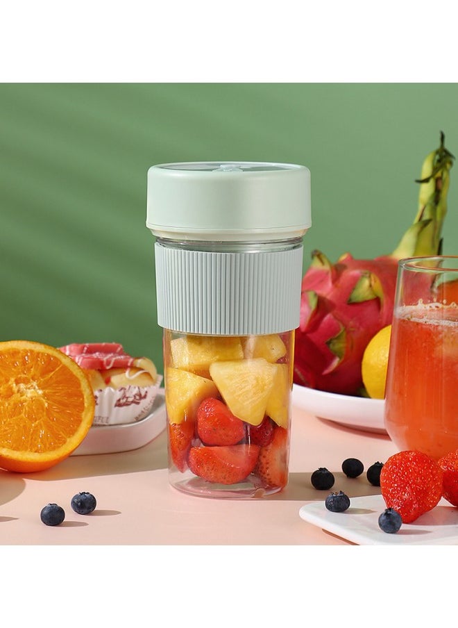 WAOKN - Portable Blender, Home Blender Juicer (350ml), Milkshake Blender Portable Blender Personal Blender Portable Electric Juicer Kettle Bottle for Shakes,Portable USB Blender Smoothie maker - Image 1