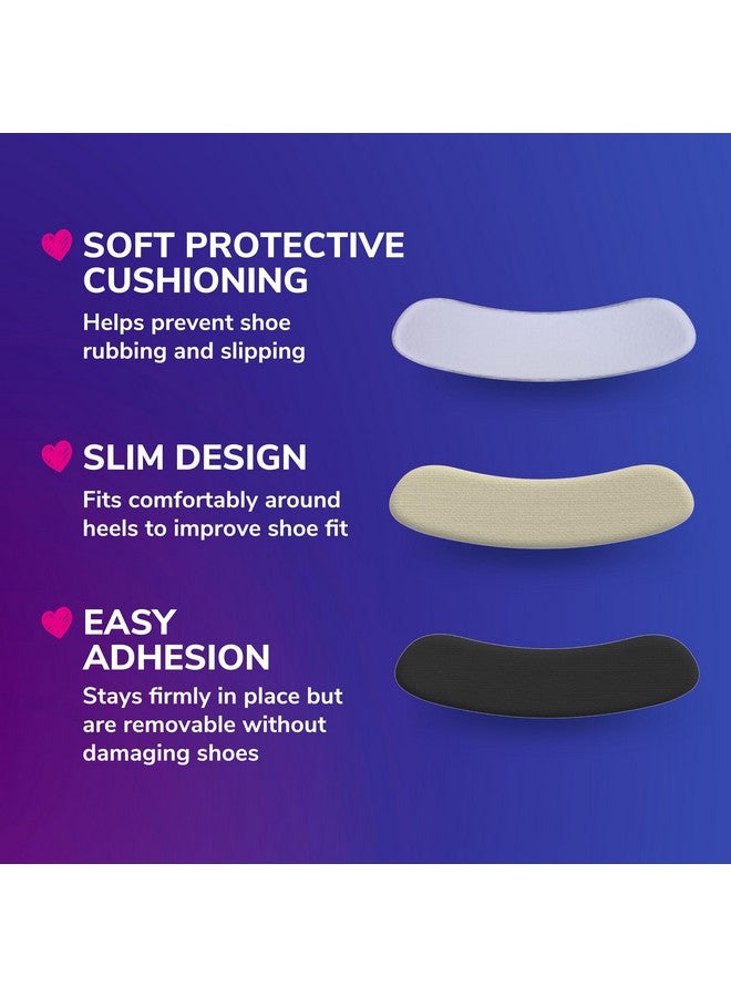 Dr. Scholl's Dr. Scholl's® Love Your Heels & Flats Heel Liner Cushions, Helps Prevent Uncomfortable Shoe Rubbing at The Heel and Helps Prevent Shoe Slipping for Shoes That are Too Big, 3 Pair - Image 4