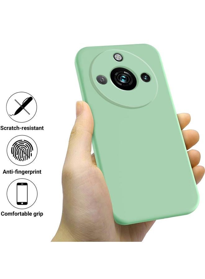 اس-توب جراب لهاتف Realme 11 Pro / 11 Pro+ جراب هاتف مقاوم للصدمات من السيليكون السائل بلون نقي - Image 2
