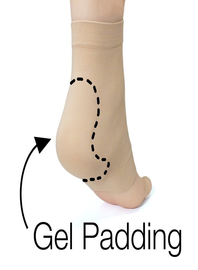 Peeruka Achilles Heel Compression Padded Sleeve Socks for Bursitis, Tendonitis & Heel Tenderness | Ankle Support & Pain Relief for Men & Women (1 Pair) - Image 2
