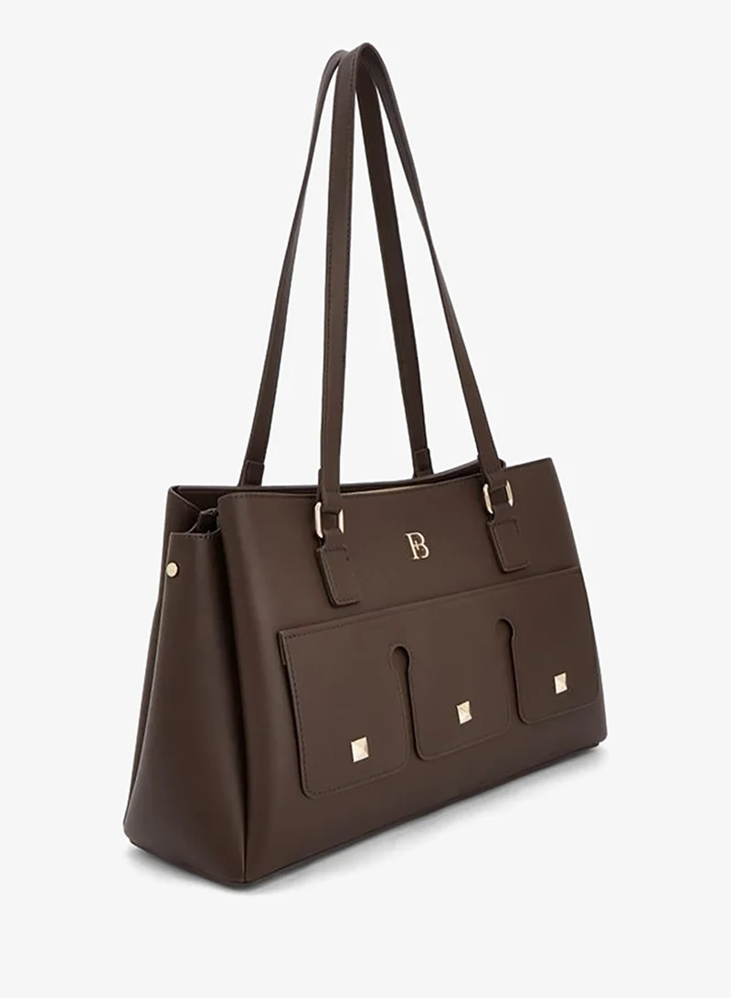 فلورا بيلا من شو إكسبرس Solid Tote Bag With Double Handle