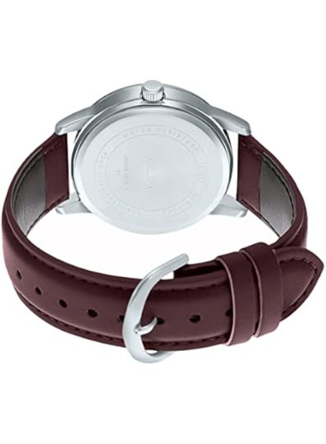 كاسيو ساعة كاسيو للرجال من الجلد التناظري MTP-V005L-7B5UDF - Image 3