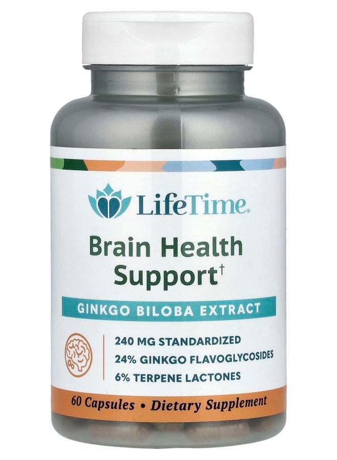 LifeTime Vitamins دعم صحة الدماغ 60 كبسولة - Image 1