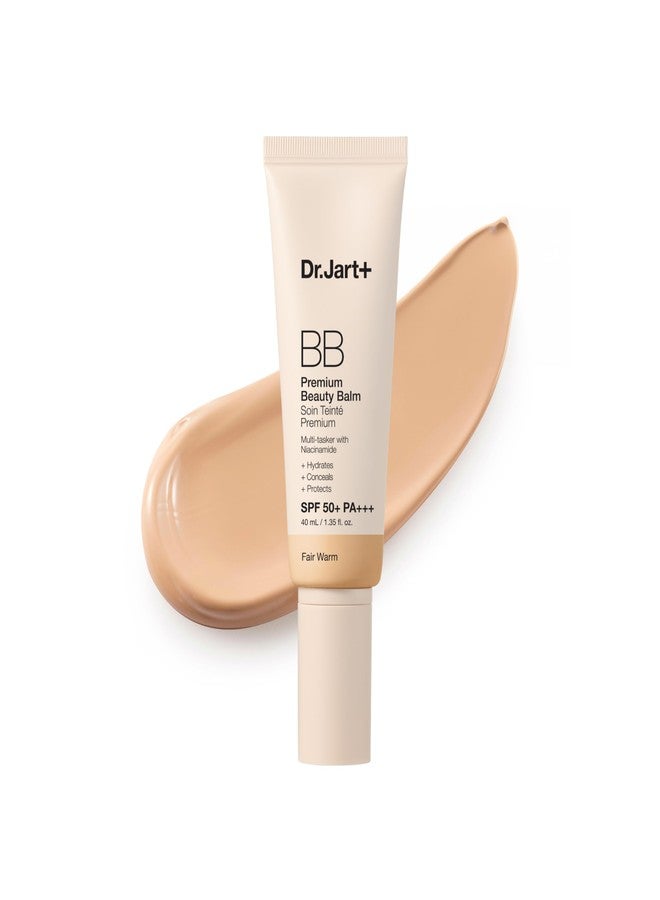 Dr.Jart+ Premium Beauty Balm Korean Tinted Moisturizer with SPF 30 and Niacinamide | bb cream |Skin Tint | Korean Makeup, 1.35 Fl Oz, Fair Warm 0.5 - Image 1