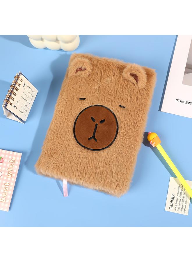 Bluejw Cross-border Hot-selling Kabi Bala Notebook Children's Gifts Plush Hand Ledger Book Cute Fun Girl's Journal Book Small Gift - Image 2