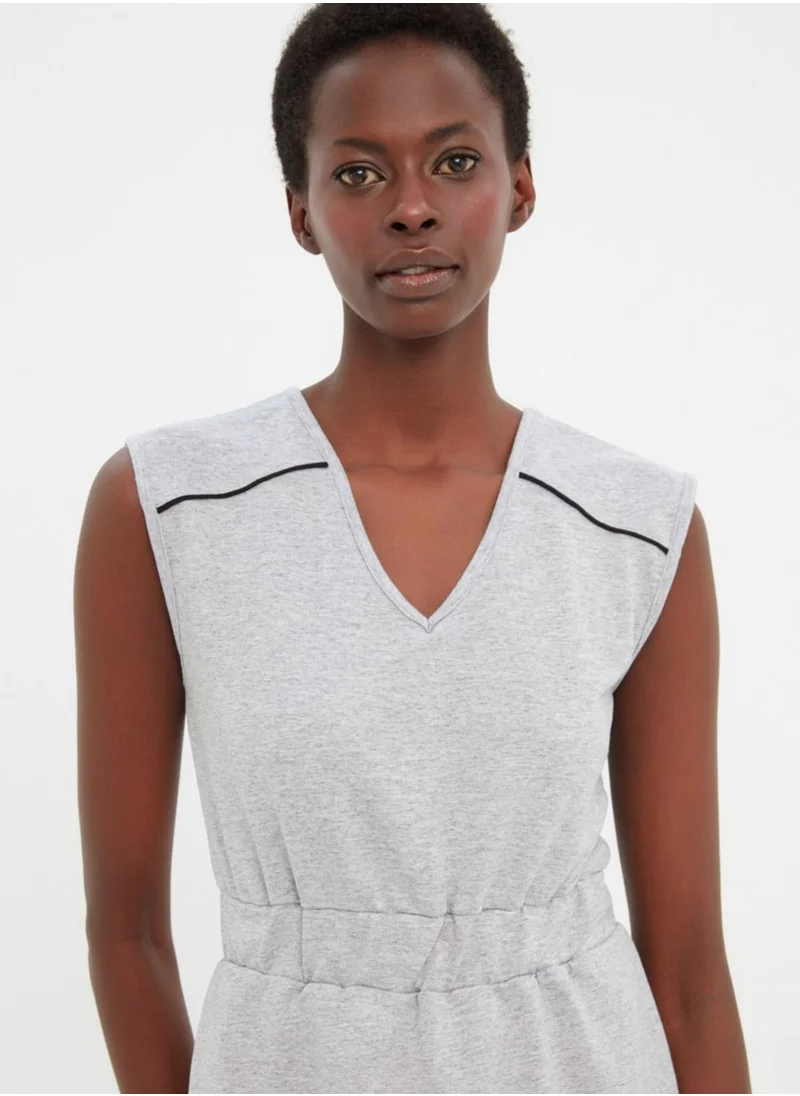 trendyol Elastic Detail Knitted Dress