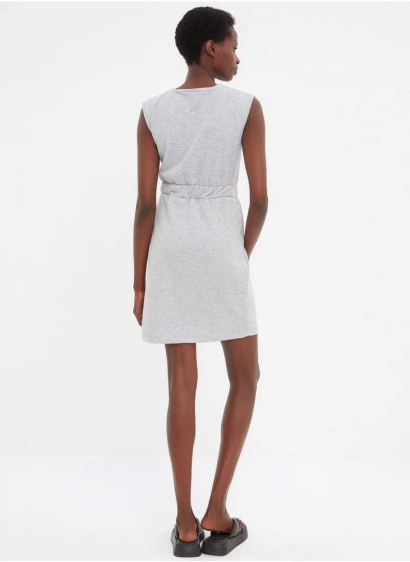 trendyol Elastic Detail Knitted Dress