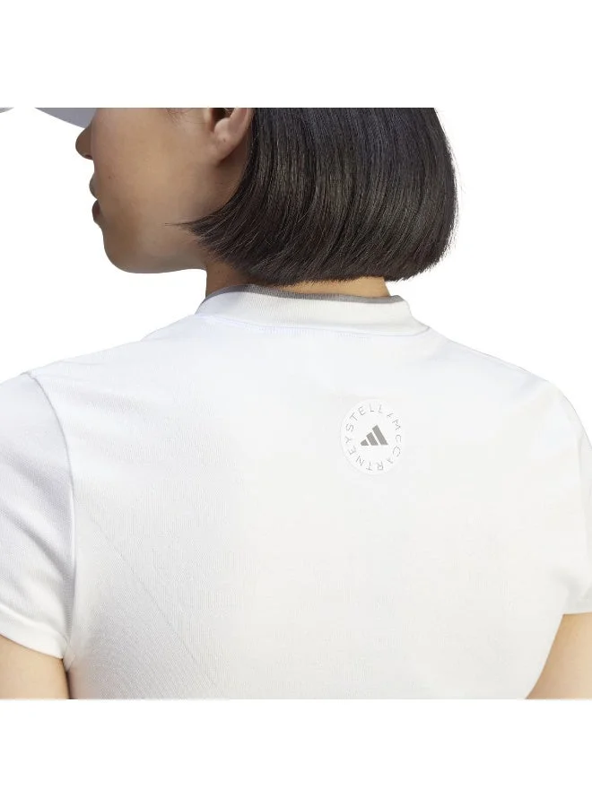 Adidas WHITE Mccartney Golf Polo Shirt for Women | Best Price UAE