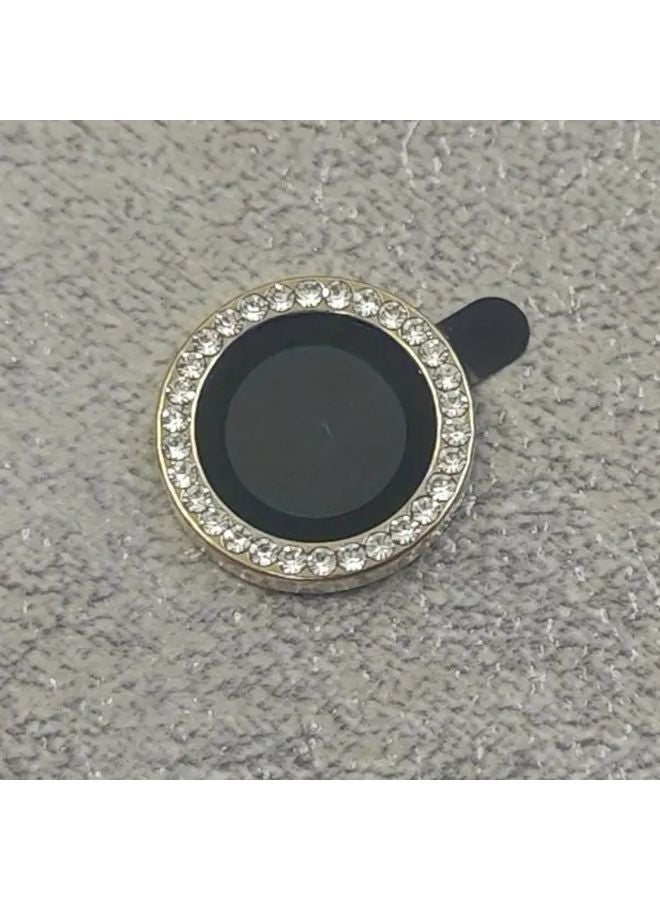 6 قطع واقي عدسات ذهبي من الزجاج المقسى اللامع لآيفون 12 برو - Image 1