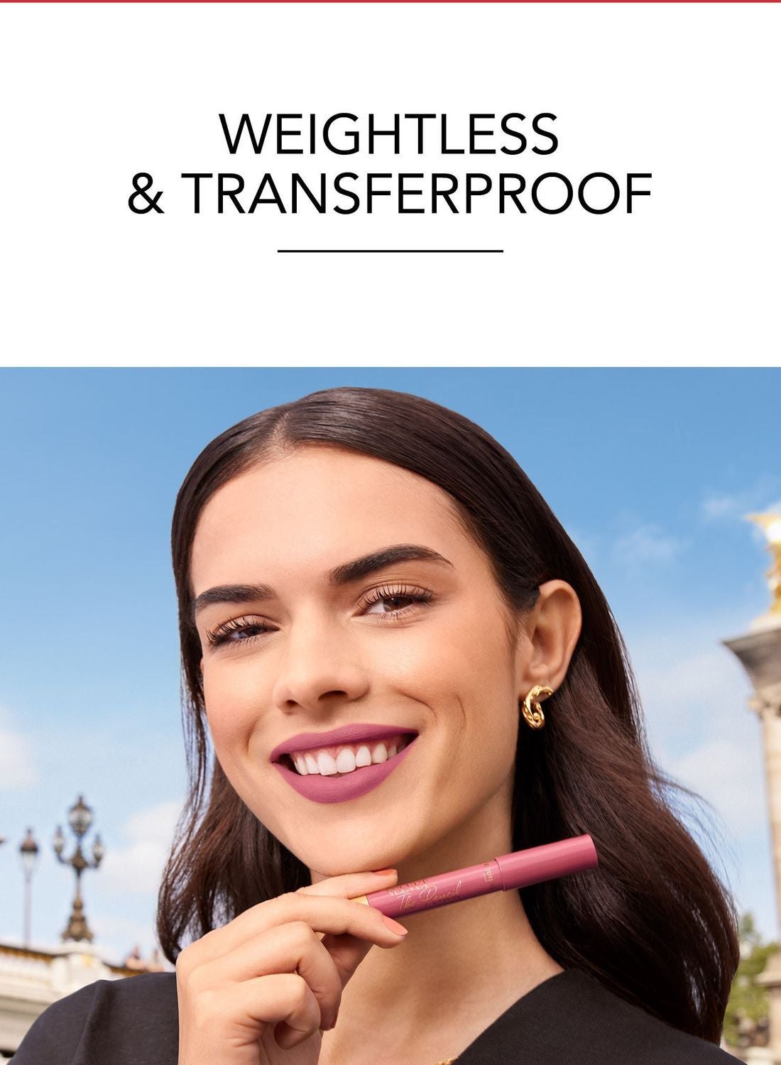 Bourjois Velvet The Pencil Lippenstift – Matte Farbe Nr. 08 Rouge Di'vin