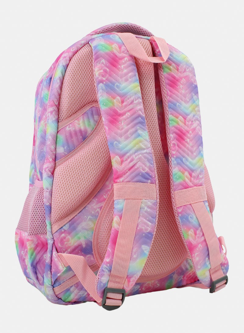 Migo Hearts Backpack 18 Inches – Pink - Image 2