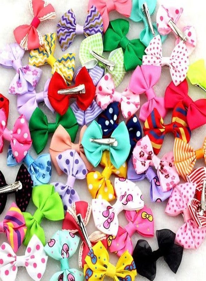 NEOBABY Alligator Bow Hair Pins - Cute Hair Accessories Clips for Girls, Kids, Babies & Toddlers (Assorted, Pack of 12 Pairs) - Image 2
