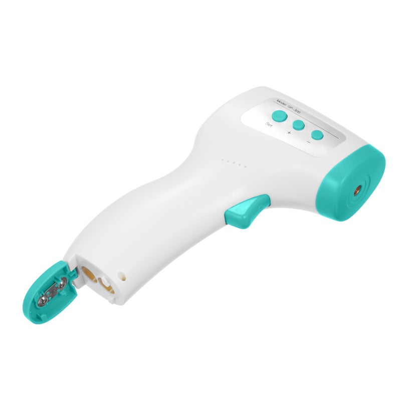 Infrared Thermometer Forehead Thermometer 32 Data Storage Non Contact Thermometers with Tri-colored Backlit LCD Fever Alarm High Precision Handheld Temperature Meter - Image 2