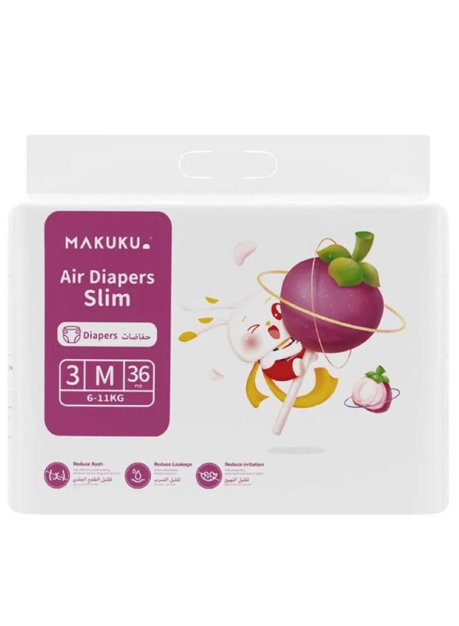 Makuku Makuku Air Diapers Slim Tape - M
