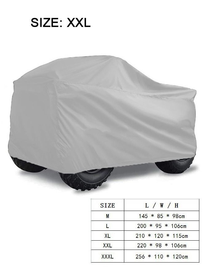 NIBEMINENT ATV Cover Waterproof Dustproof Rainproof Sunscreen Cover for Kart