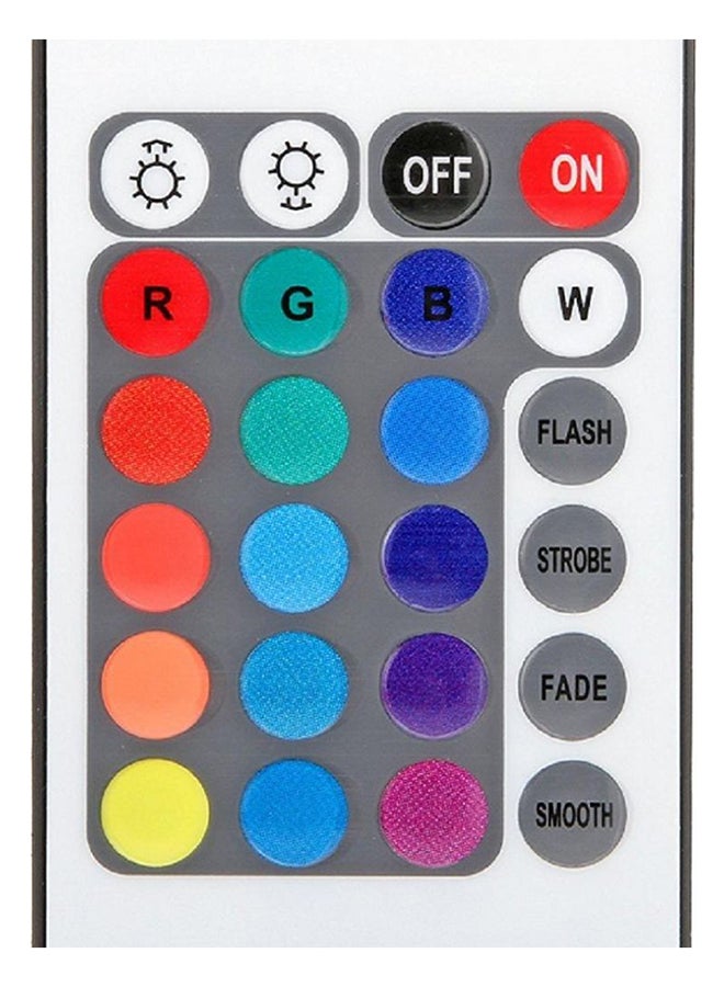 Loquat 10-LED Remote Control Colourful Aquatic Light White 4 x 15cm - Image 2