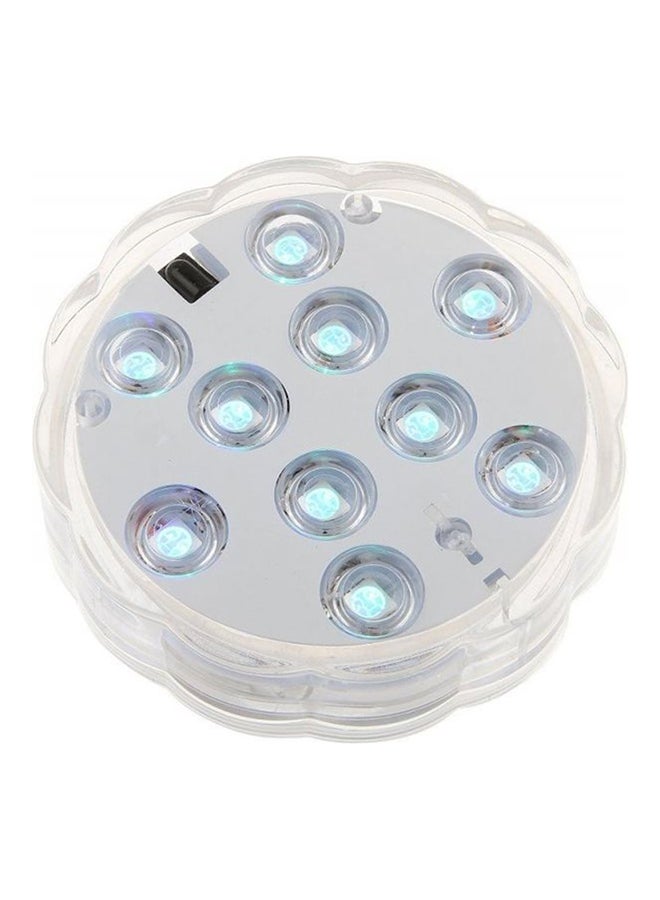 Loquat 10-LED Remote Control Colourful Aquatic Light White 4 x 15cm - Image 1