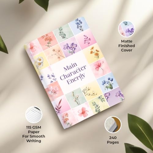 PAPBOO 2026 Undated A5 Annual Planner Hard Bound, 115 GSM 21.5 * 15.5 CM - 240 pages, Habit Tracker, Mood Tracker, Self Reflection, Memory Keeper Index, Gratitude Collage, Expense Tracker (Main character) - Image 2