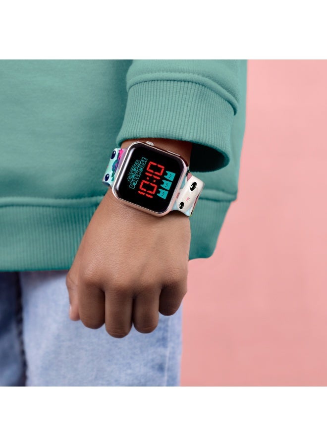 غابيز دول هاوس ساعة غابي لبيت الدمى بحزام مطبوع بإضاءة - Image 3