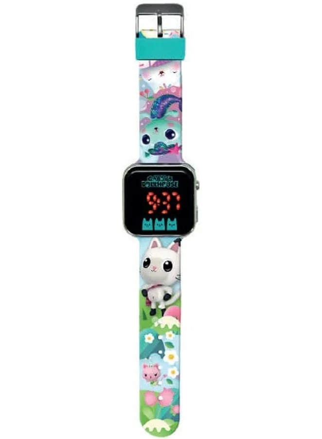 Gabby's Dollhouse Gabby's Dollhouse Printed Strap LED Watch - GD00077