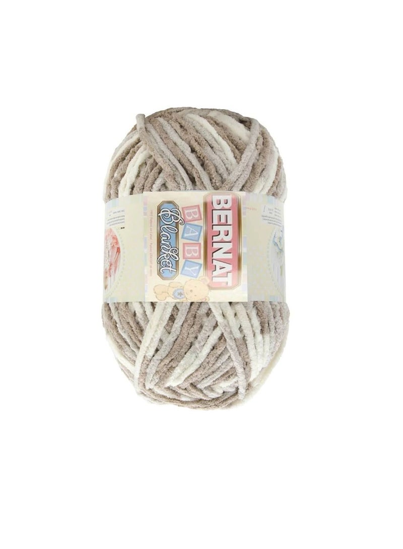 Bernat Bernat Baby Blanket Big Ball Yarn Little Sand Castles - Image 3