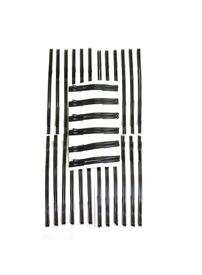 Kalaneet 60pcs Metal Black (Size:8cm) Bob/Bobby Pins - Image 1