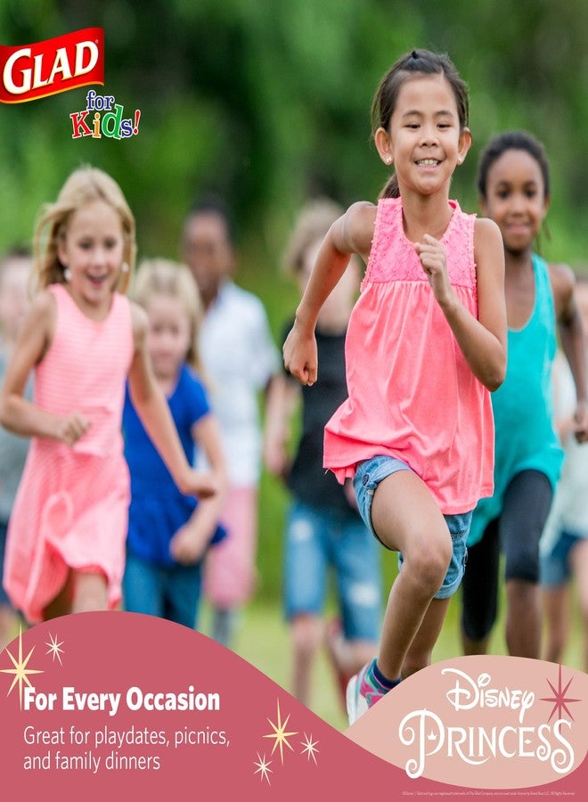 Glad for Kids Disney Princess Magic is in All of US 10” Paper Plates | Disney Princess Paper Plates, Kids Snack Plates | Kid-Friendly Paper Plates for Everyday Use, 20 Ct - Image 5