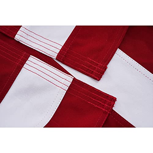 Homissor American Flag Cotton Flags 3x5 USA Flags Embroidered Star Heavy Duty US Flag Sewn Stripes for Indoor - Image 5