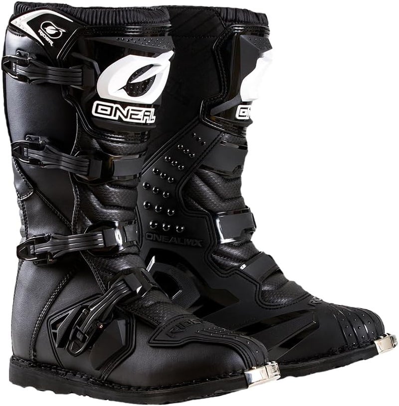 O'Neal Men's New Logo Rider Boot - Black, Size 7 - Image 1