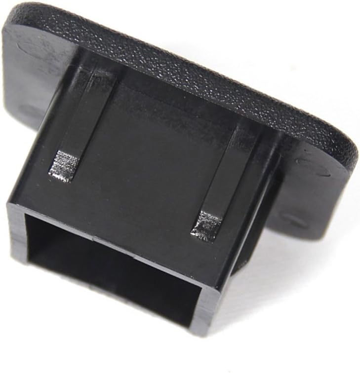 DORHEA 2 Pcs 2" Trailer Hitch Cover Tube Cap Universal 2 inch Receiver Plug Insert for Class 3 4 5 Ford GMC Toyota Jeep Dodge Chevrolet Nissan Audi BMW Ram Porsche Mercedes Mercedes Polaris ATV UTV Polaris - Image 3