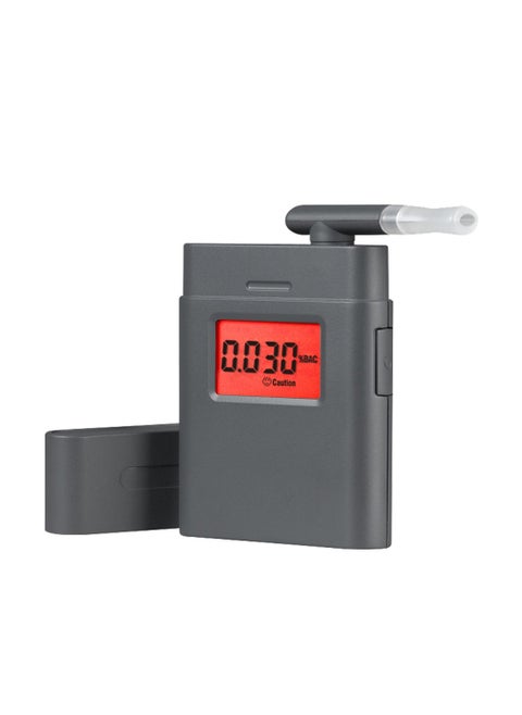Portable Alcohol Tester Alcohol Breathalyzer, Digital Led Display Quick Response, with Dust Cover, Professional Accurate Detection Breath Analyzer Detector for Family, Personal, Driver