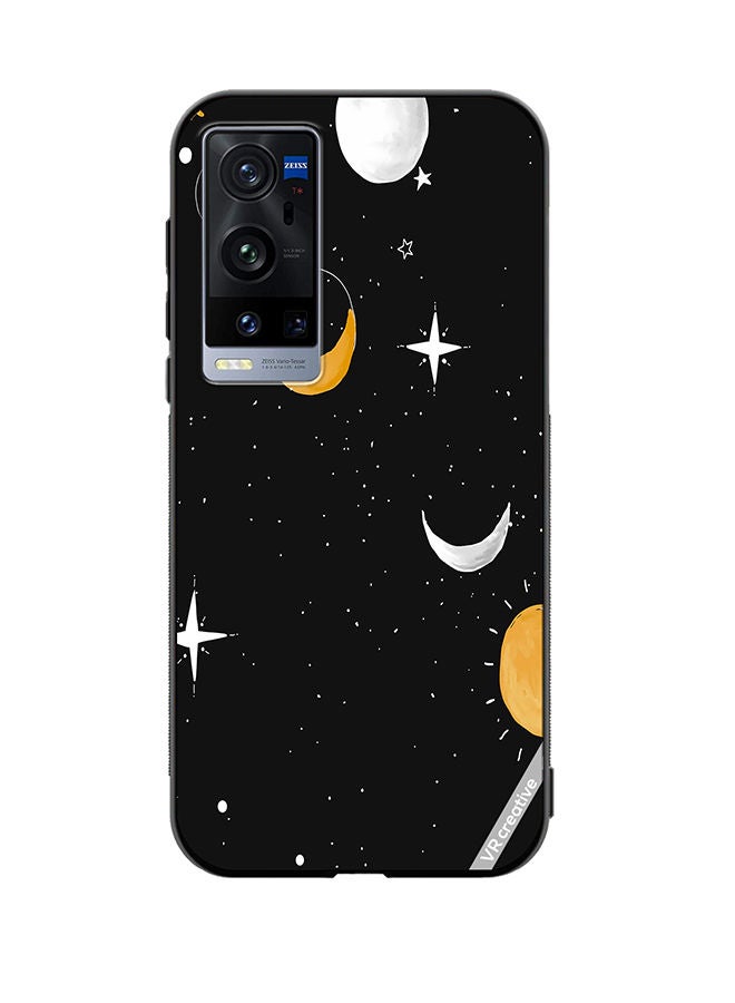VR CREATIVE Protective Case Cover For Vivo X60 Pro Plus Night Design Multicolour - Image 1
