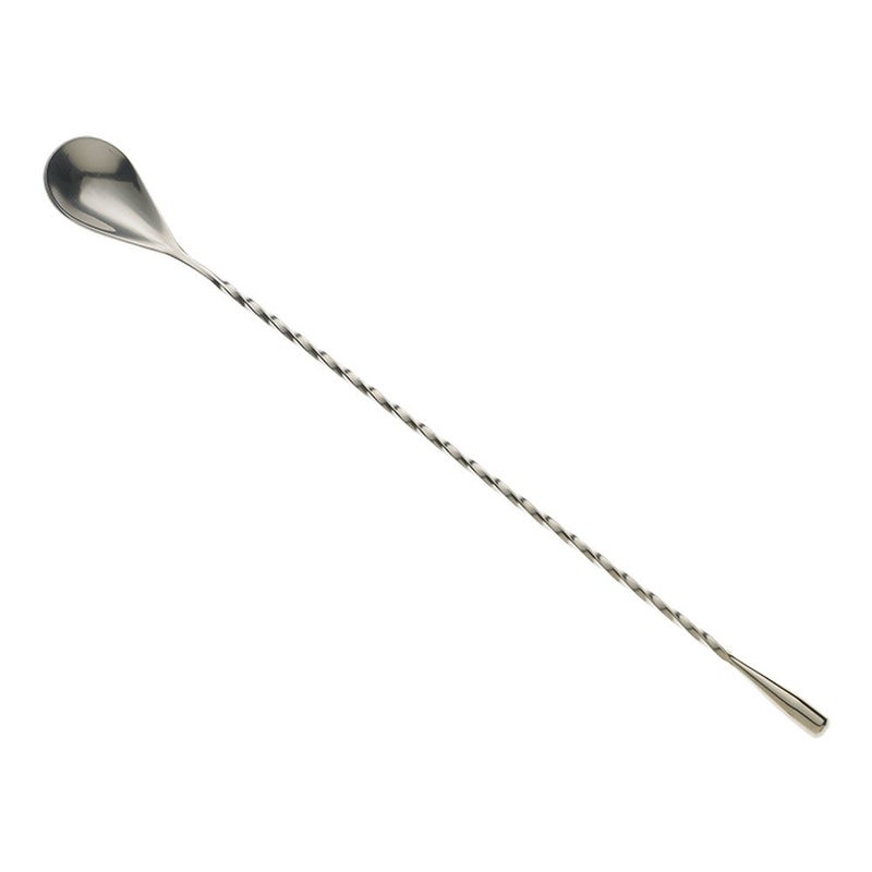 Barfly Teardrop Bar Spoon  End 11 13/16"" (30 Cm)  Stainless Steel - Image 1