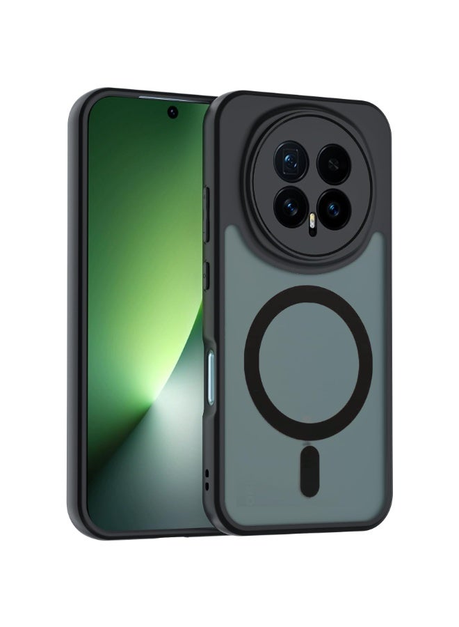 for Honor Magic 8 Pro Case, Compatible with MagSafe, Shockproof TPU+PC Material, Matte Translucent Frosted Back Cover, Anti-Fingerprint Slim Fit Protective Phone Case - Image 1