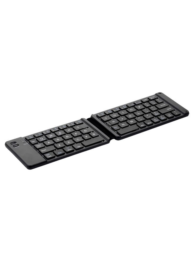 NIBEMINENT High Grade Foldable Bluetooth Keyboard Black - Image 4