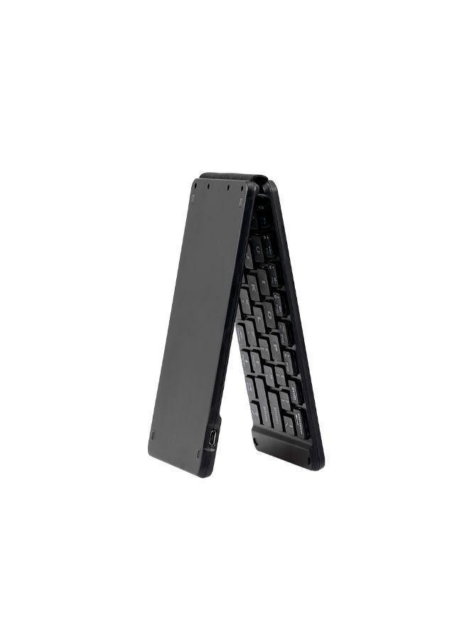 NIBEMINENT High Grade Foldable Bluetooth Keyboard Black - Image 3