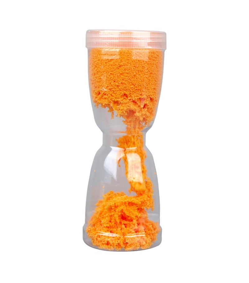 Mysterious Hourglass, Orange, Decorative Sand Timer for Home, Office, Desk Décor, Study & Relaxation