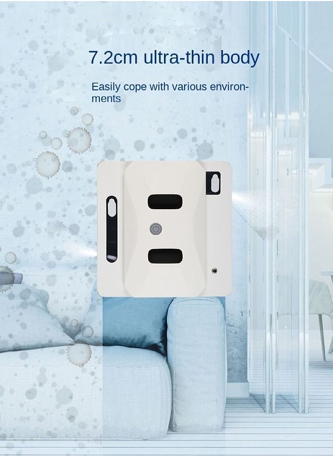 Window Cleaning Robot with Biodirection Spraying,controlled by mobile phone or remote controller