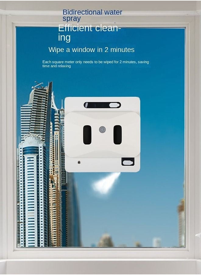 Window Cleaning Robot with Biodirection Spraying,controlled by mobile phone or remote controller