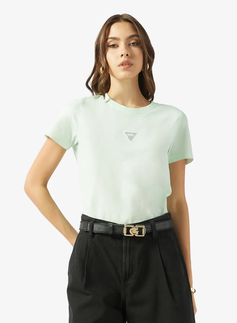 جس Crew Neck Oversized T-Shirt