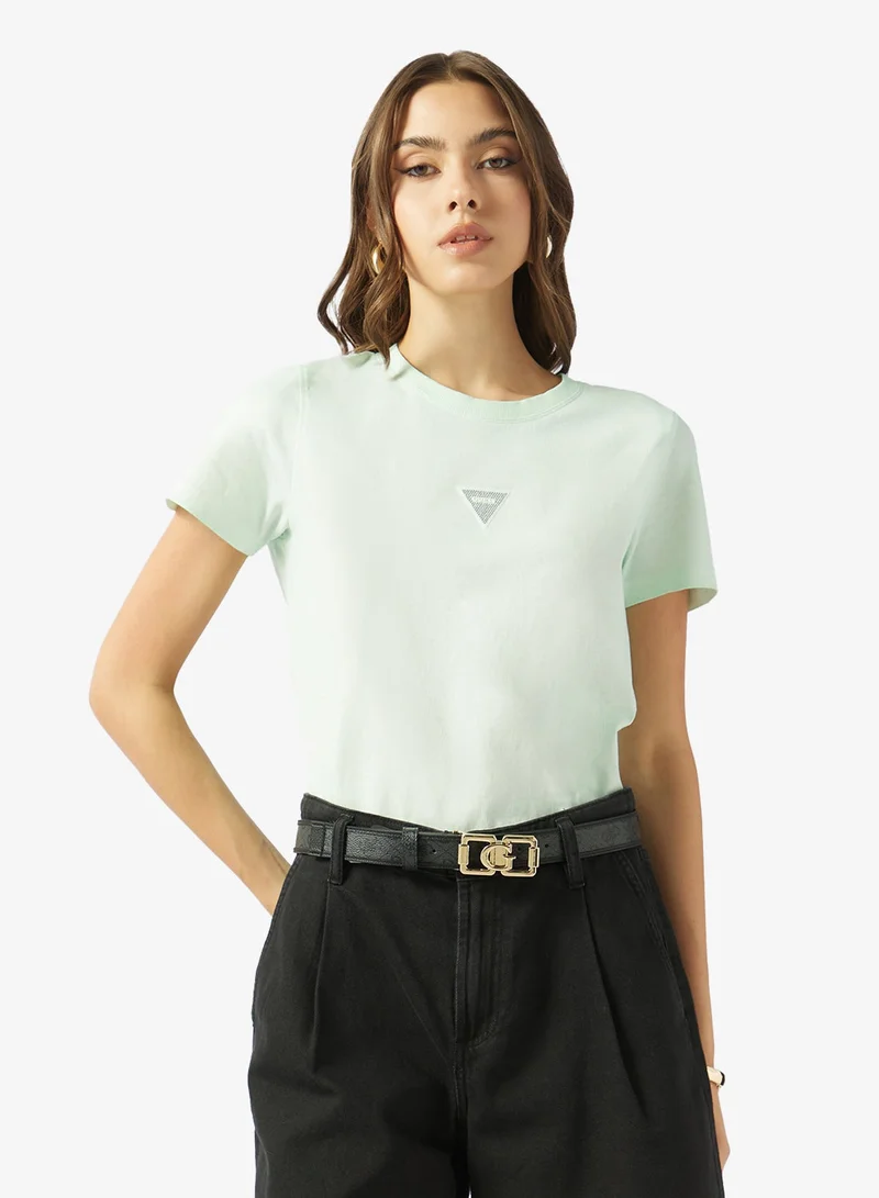 GUESS  Crew Neck Oversized T-Shirt for Women | Best Price UAE