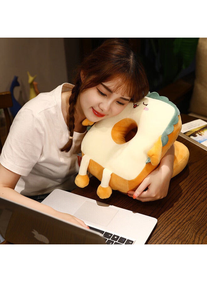 Avivi Aiwei Nap Pillow, Elementary School Student Nap Pillow, Office Nap Pillow, Nap Aid, Children's Sleeping Pillow, Smiling Face - Image 3